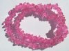 16-inch Strand of Dyed Hot Pink Glass Chips